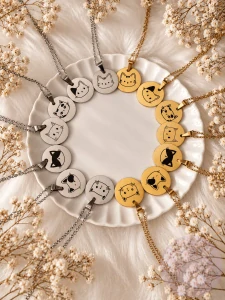 Cat Head Necklace