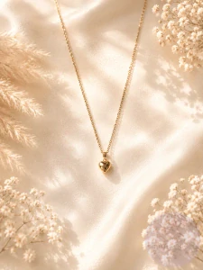 Golden Heart Necklace