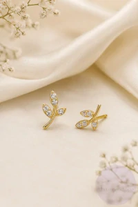 Golden Leaves Earrings
