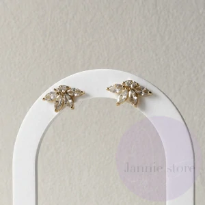 Golden Flower Earrings