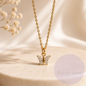 Small Butterfly Necklace