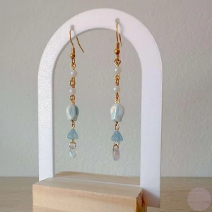 Blue Petals Earring