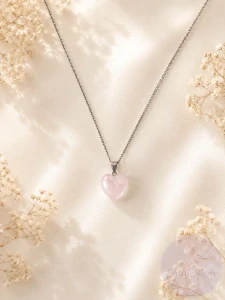 Rose Quartz Heart