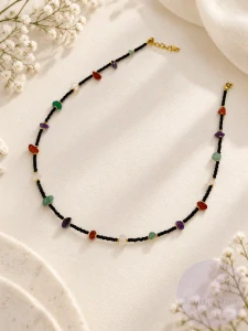 Mineral Confetti Necklace